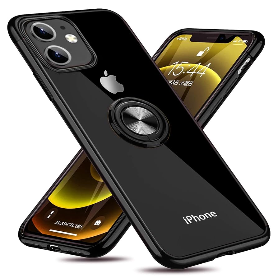 iPhone 12 mini 用 ケース リング クリア 透明 TPU 耐衝撃 Amazon.co.jp: iPhone 12 Mini 用 ケース リング付き クリア